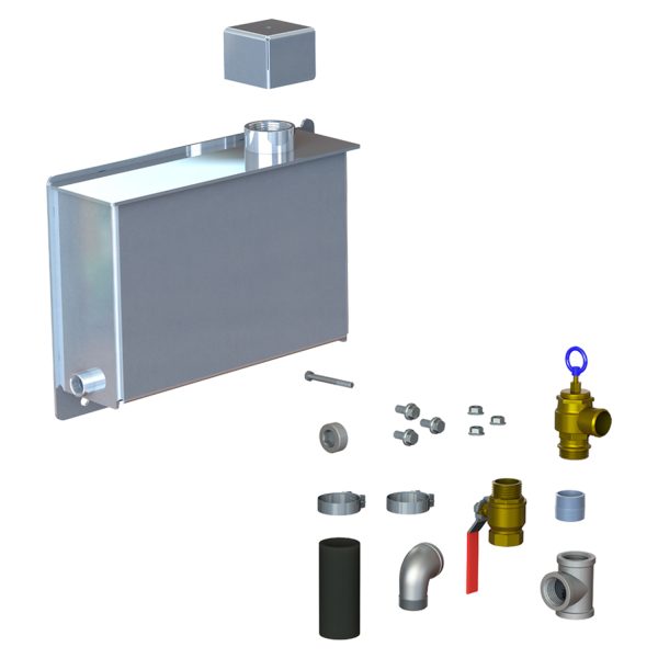 H4 Series - Right Hand P&P SeparatorMuffler Replacement