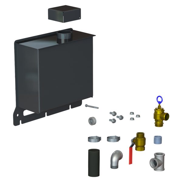 Titan, Hydra, Viper - Right Hand Engine Drive SeparatorMuffler Replacement