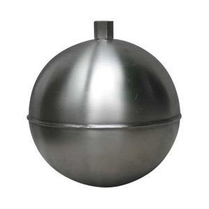 Float Ball with Spud - 8" Stainless Steel