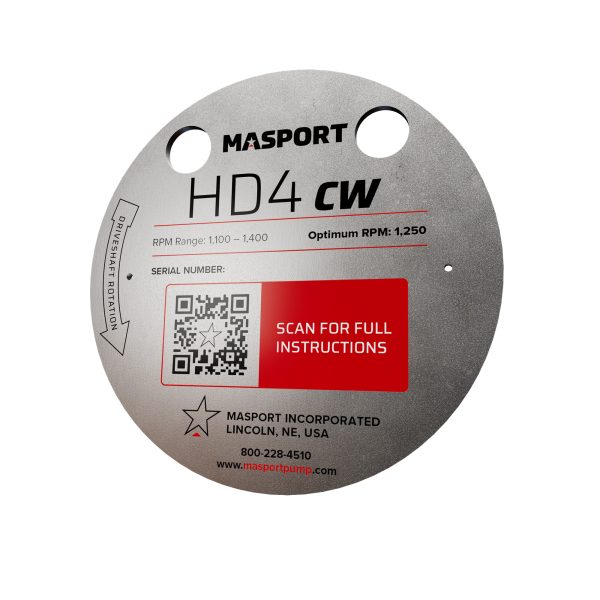 HD4 Pump Tag CW
