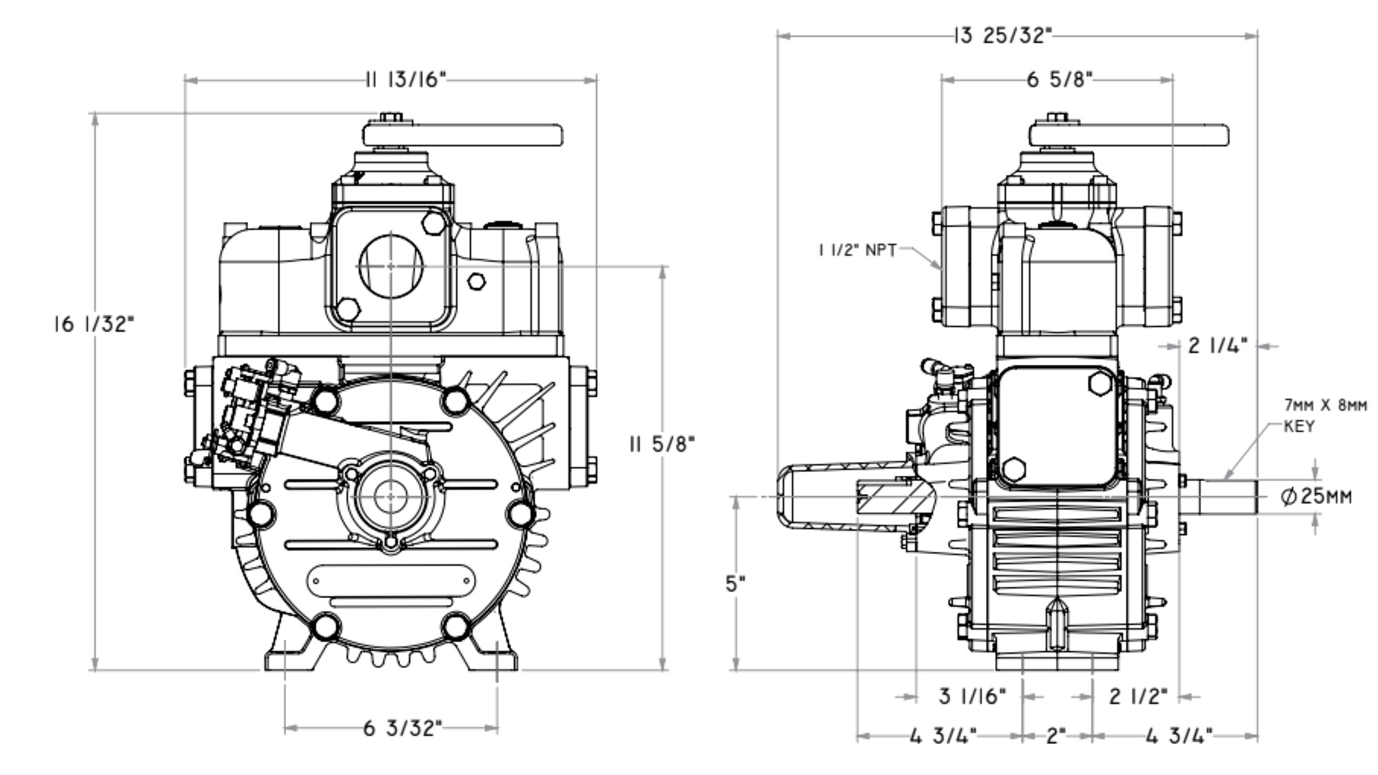 968150 Dimensional Drawing